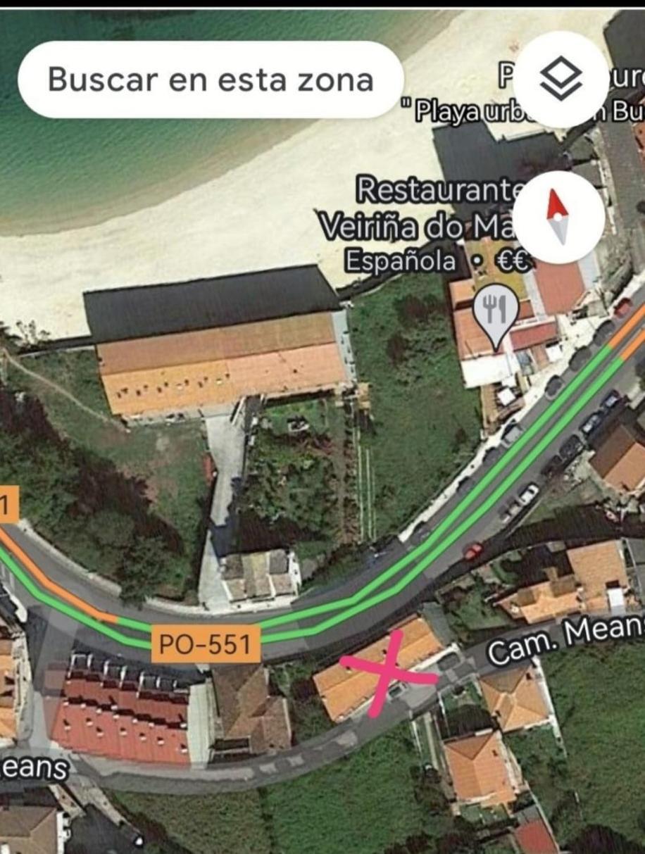 Apartamento Muy Cerca De La Playa Bueu Luaran gambar
